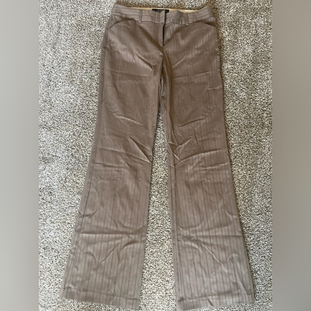VS Beige pinstripe slacks